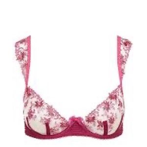Women's For Love & Lemons Ophelie Bra Pink size L